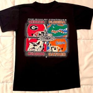 Georgia bulldogs Florida gators shirt